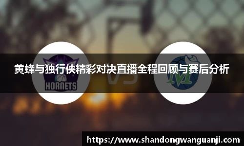 黄蜂与独行侠精彩对决直播全程回顾与赛后分析